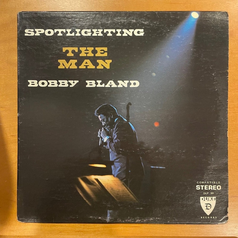 Bobby Bland - Spotlighting The Man LP vintage vinyl record soul funk retro